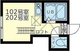 ユナイト田浦エレフォレックスの物件間取画像